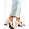 Escarpins talon large
