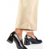 Escarpins talon large