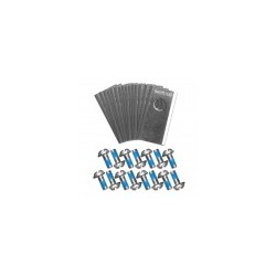 Lot de 15 lames + vis pour robot tondeuse autonome
