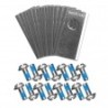 Lot de 15 lames + vis pour robot tondeuse autonome