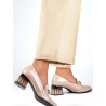 Escarpins talon large