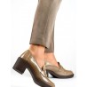Escarpins talon large