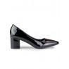 Escarpins talon large