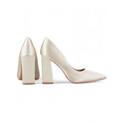Escarpins talon large