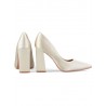 Escarpins talon large