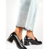 Escarpins talon large
