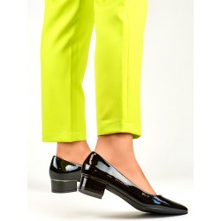 Escarpins talon large