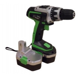 PERCEUSE SS FIL 18V 2 BAT. REV.VIT.VAR.