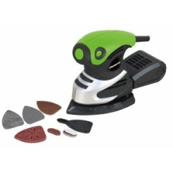 Ponceuse triangulaire 200W + Accessoires
