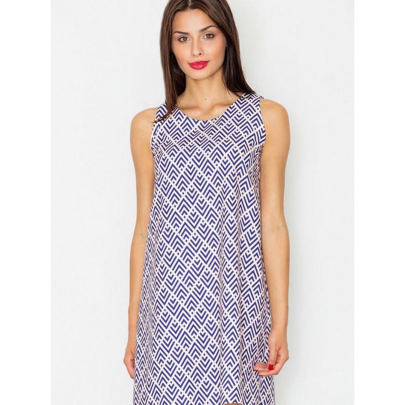 Robe de jour model 77155 Figl