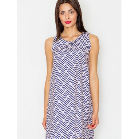 Robe de jour model 77155 Figl