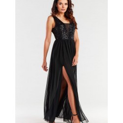 Robe longue model 174301 awama
