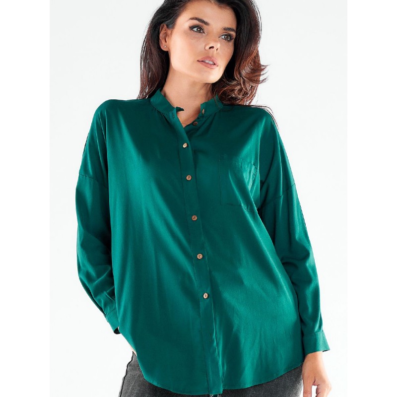 Chemise manche longue model 173922 awama