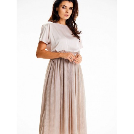 Robe de soirée model 189437 awama