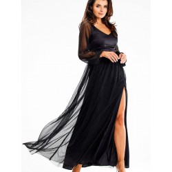Robe longue model 189439 awama