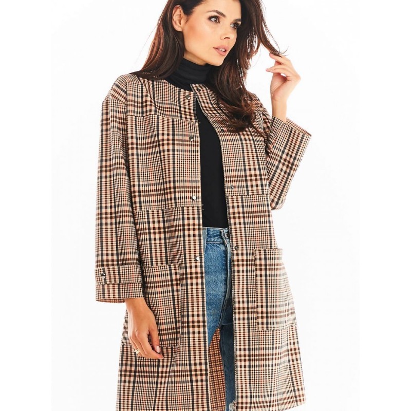 Manteau model 148982 awama