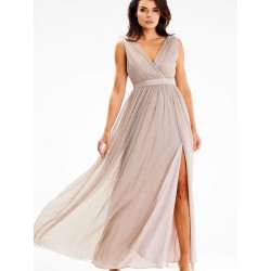 Robe longue model 189443 awama