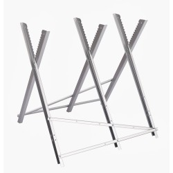 Tréteau pour bûches Largeur 80cm - Max 150KG