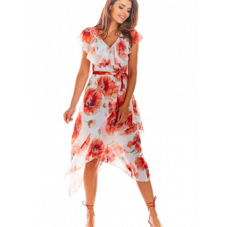 Robe de cocktail model 133673 awama