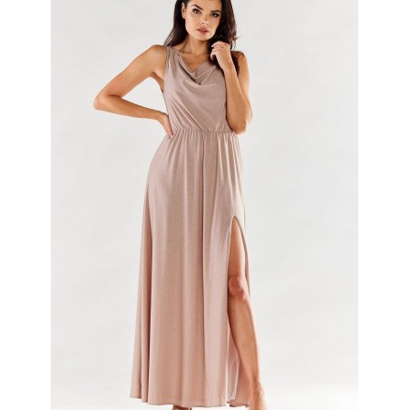 Robe longue model 174372 awama
