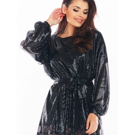 Robe courte model 150763 awama