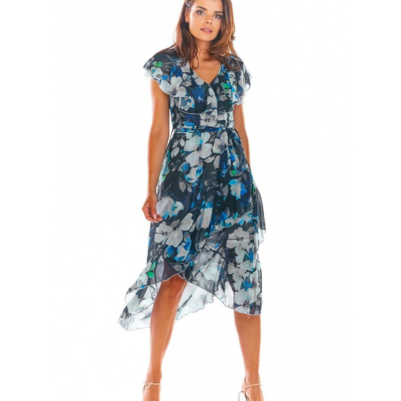 Robe de cocktail model 133674 awama
