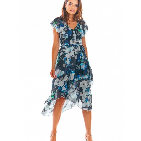 Robe de cocktail model 133674 awama