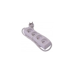 Bloc 4 prises - 3g*1.0mm2*1m - I-Watts