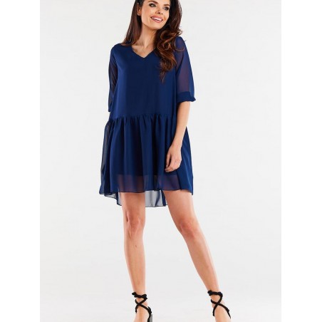Robe de jour model 196616 awama