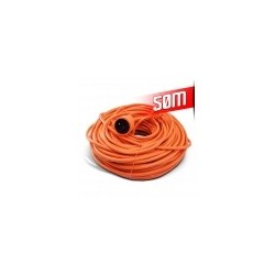 Allonge électrique 50m-3g*1.5mm2 Orange - I-Watts