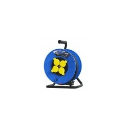 Enrouleur 4 prises-h07rn-3g2.5mm²-25M -I-watts Pro