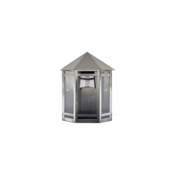 Demi applique Inox E27 60W - I-Watts Outdoor