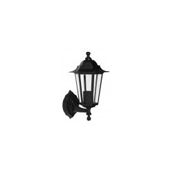 APPLIQUE MONTANTE E27 60W - NOIR