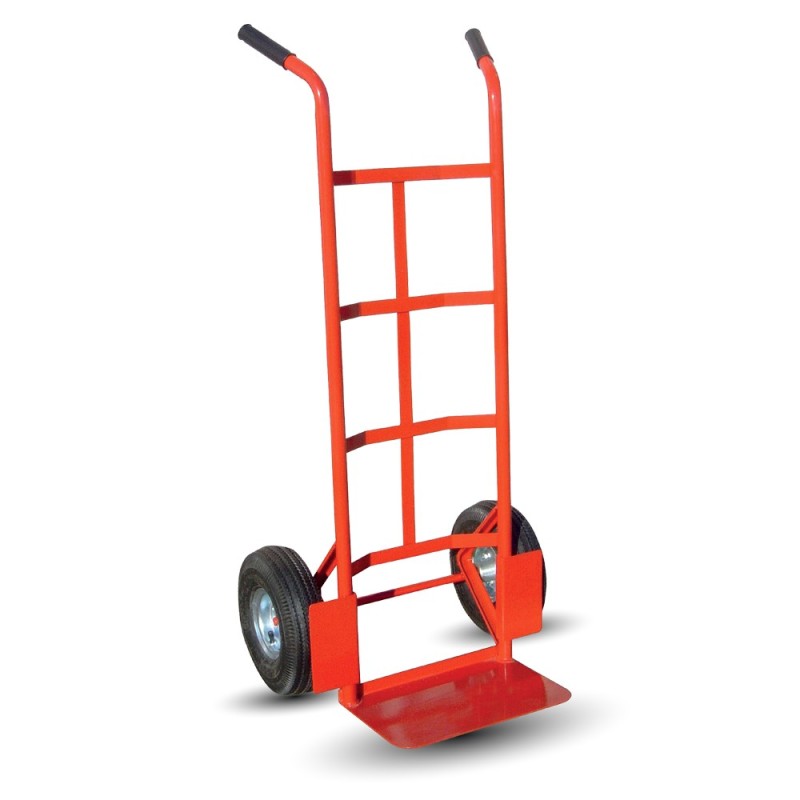 Diable de transport roues gonflables 200kgs max -