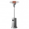 Chauffage de terrasse au gaz 13Kw en inox avec roues - Warm Tech