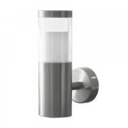 Applique murale Inox LED 7W + Bluetooth