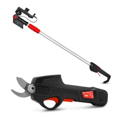Sécateur rechargeable avec perche télescopique