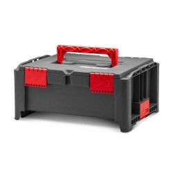 Boîte à outils empilable en plastique 46.4x33.5x21.2cm - Constructor