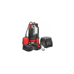 Pompe vide cave pour eaux claires sur batterie 20V