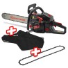 Tronçonneuse thermique 61.5cc - guide 55cm