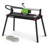 Coupe carrelages radial 800 W - 200mm - Longueur de coupe max 720mm  - Livré avec 3 disques diamant - Constructor