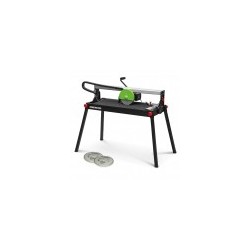 Coupe carrelages radial 800 W - 200mm - Longueur de coupe max 720mm  - Livré avec 3 disques diamant - Constructor