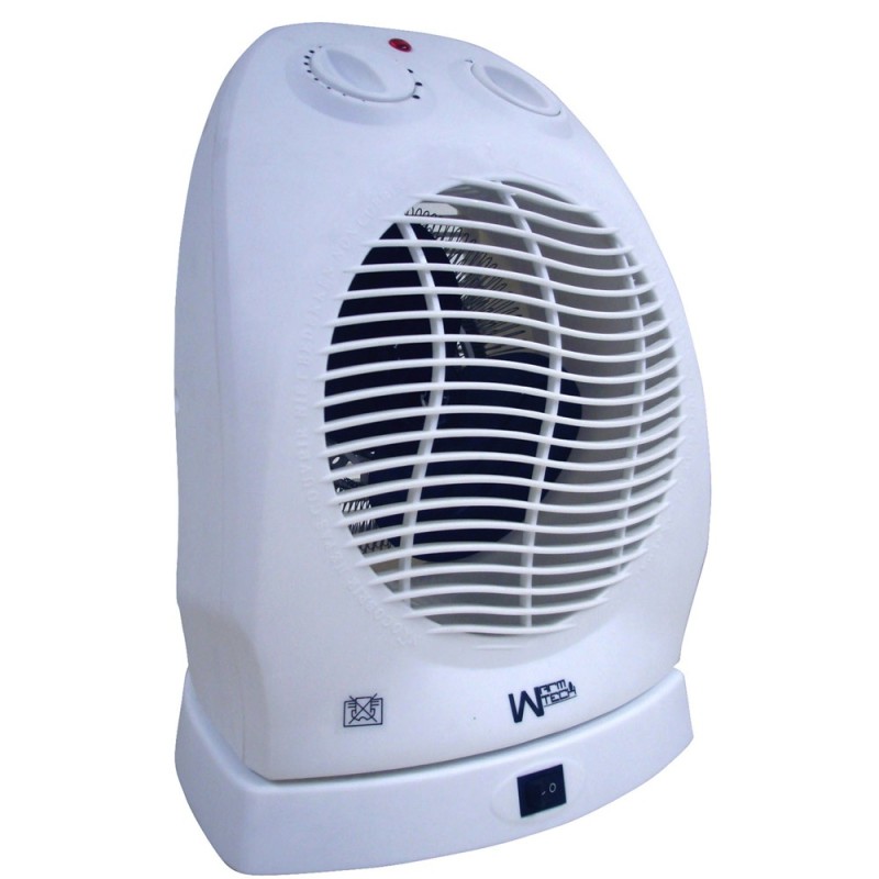 Radiateur soufflant 2000W oscillant - Warm Tech