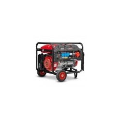 Groupe électrogène max 6000W avec roues et prise triphasée - Brick