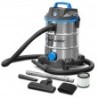 Aspirateur eau et poussières 1400W - 30L inox - 18 Kpa avec soufflerie et bouchon de vidange  - Vactwister