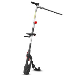 Taille haies électrique sur perche 900W avec tête orientable - Elem Garden