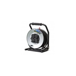 Enrouleur 4 prises-h07rn-3g2.5MM²-25M - Acier galvanisé -I-watts Pro