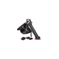 Aspirateur souffleur broyeur rechargeable 2x20V livré avec batteries et chargeur