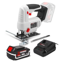 Scie sauteuse pendulaire 20V max livrée avec batterie 4Ah - X PERFORMER