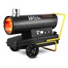 Canon à chaleur diesel à combustion indirecte 50 KW - Warm Tech